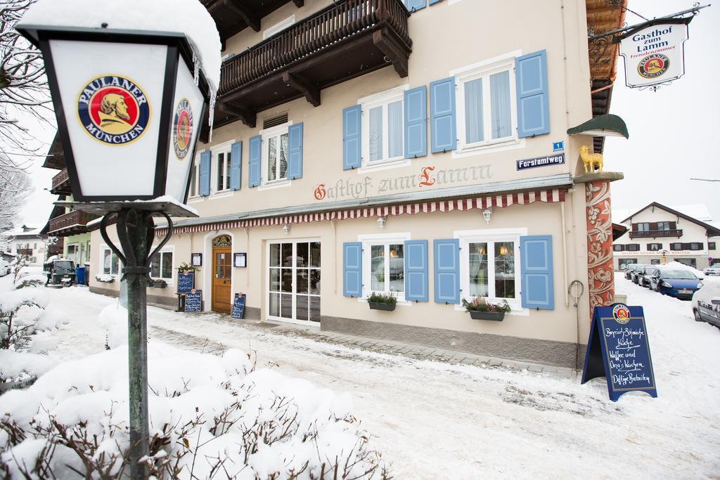 ホテルGasthof Zum Lamm ガルミッシュ・パルテンキルヒェン エクステリア 写真
